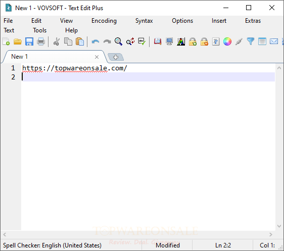 VovSoft Text Edit Plus Code Free