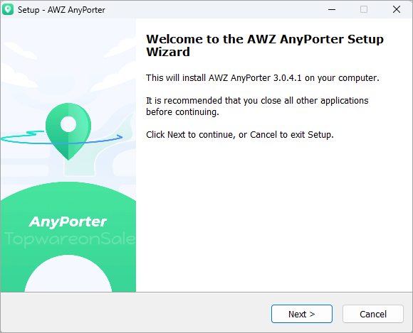 awz anyporter giveaway install awz-anyporter-giveaway-install