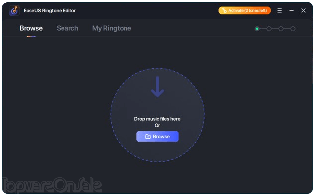 easeus ringtone editor screenshot