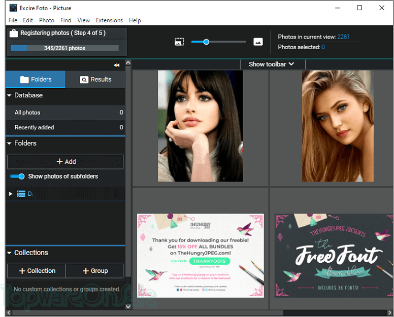 excire foto screenshot