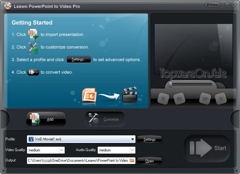 leawo powerpoint to video pro giveaway screenshot leawo-powerpoint-to-video-pro-giveaway-screenshot