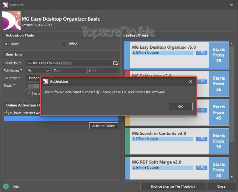 mg easy desktop organizer giveaway license key mg-easy-desktop-organizer-giveaway-license-key
