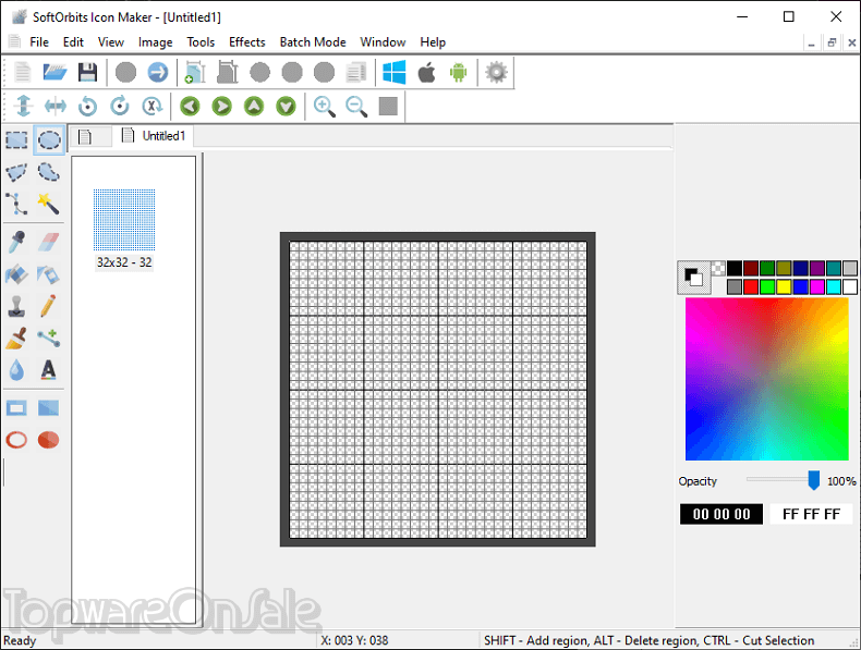 softorbits icon maker screenshot