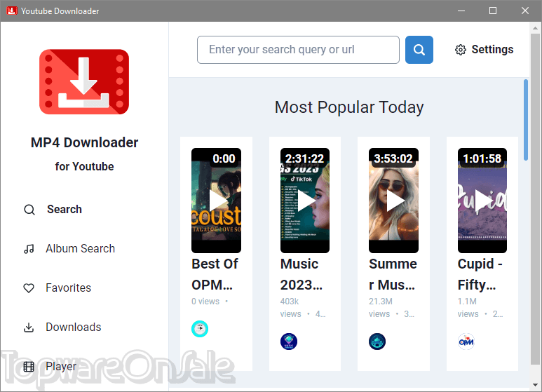 softorbits mp4 downloader for youtube screenshot