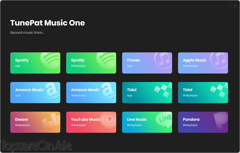 tunepat music one screenshot
