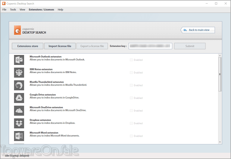 copernic desktop search screen copernic desktop search screen