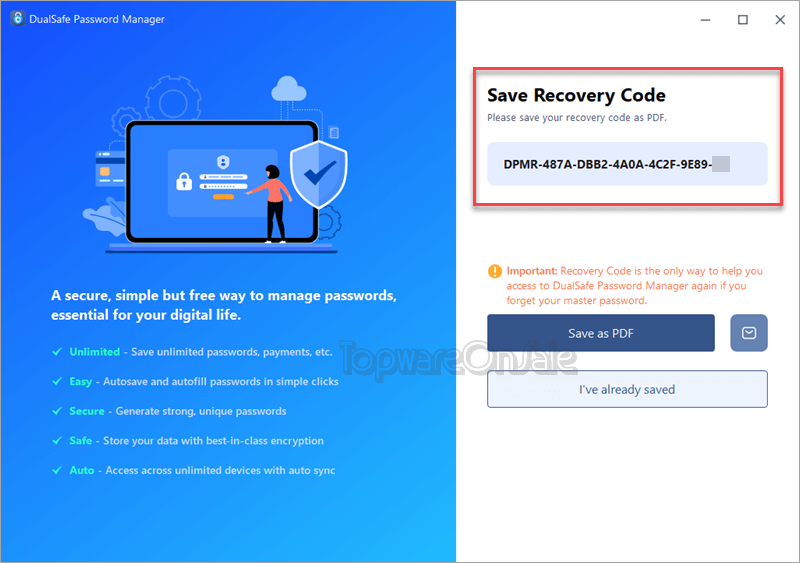 dualsafe password manager pro giveaway recovery code dualsafe-password-manager-pro-giveaway-recovery-code