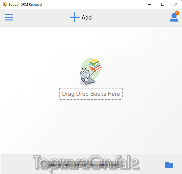 epubor any drm removal screenshot