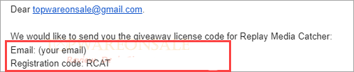 get replay media catcher code get replay media catcher code