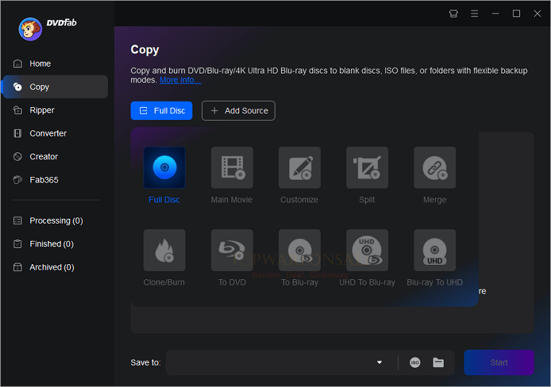 DVDFab Blu-ray Copy Giveaway Code