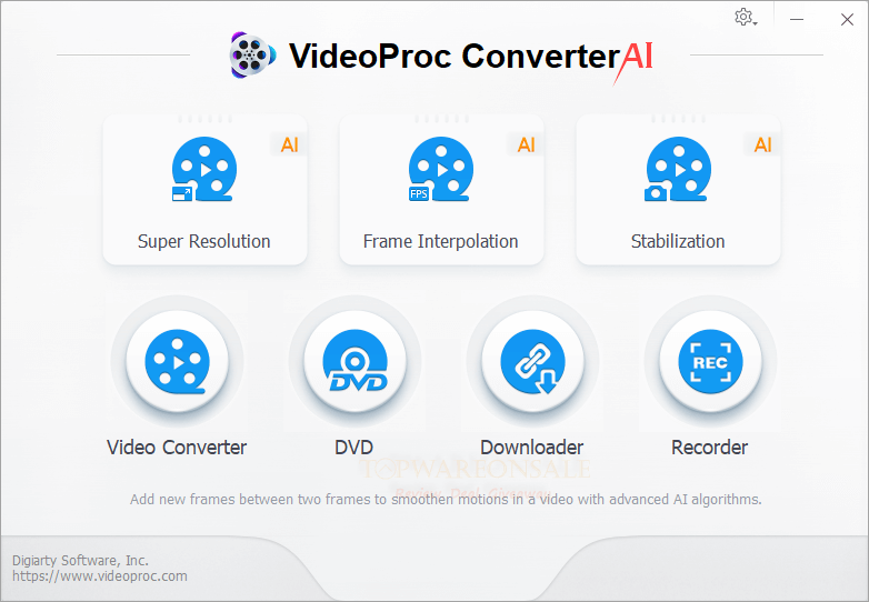 VideoProc Converter AI Giveaway Screenshot