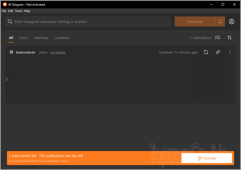 4k stogram screenshot