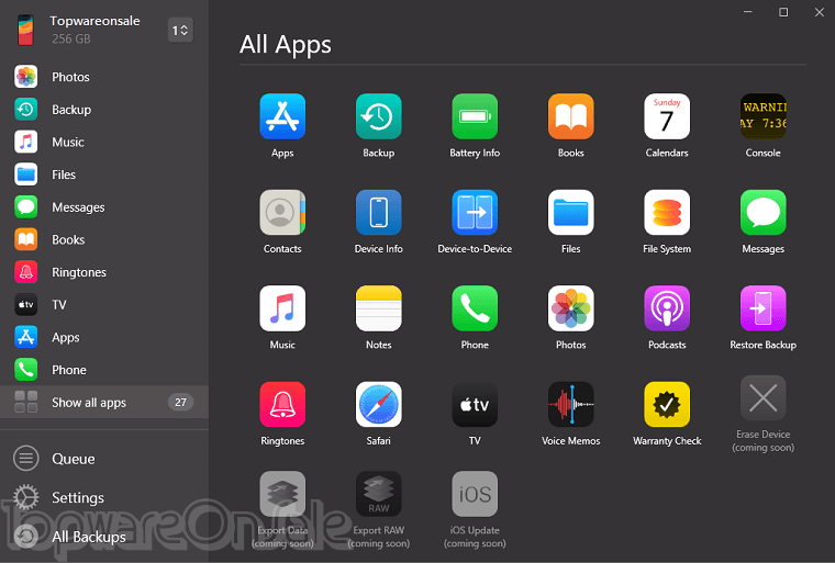 softorino alttunes screenshot