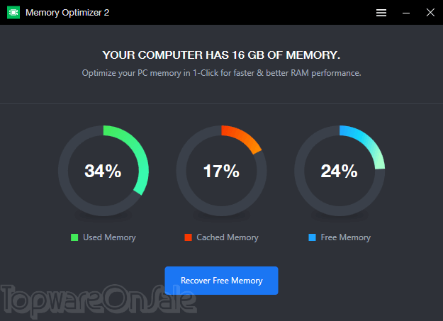 softorino memory optimizer screenshot
