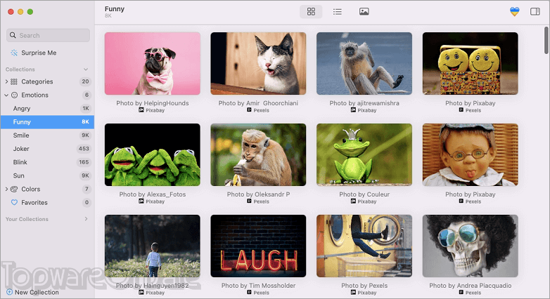 softorino picfindr screenshot