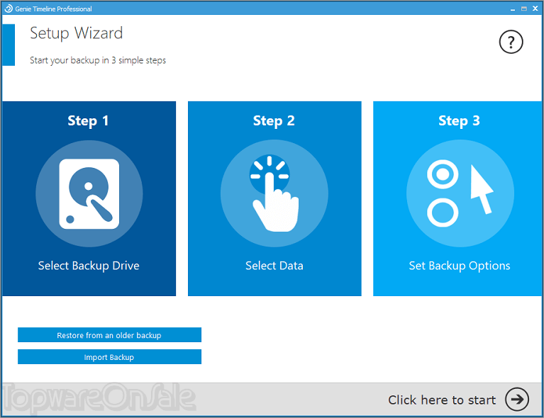 genie timeline pro screenshot