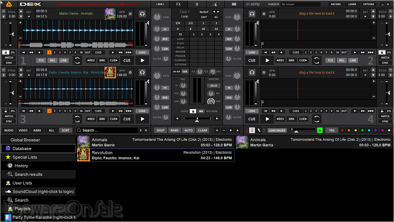 pcdj dex screenshot