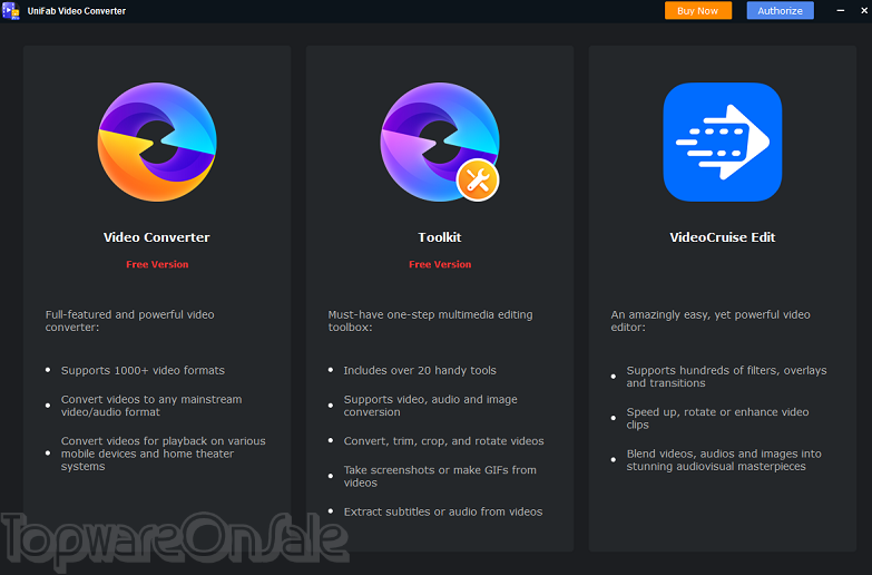 unifab video converter pro screenshot