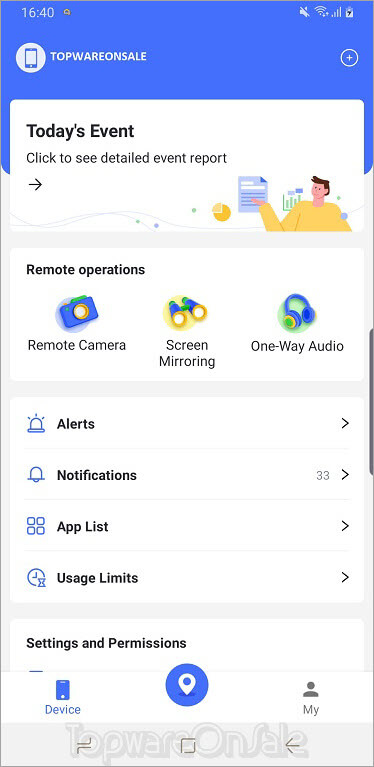 airdroid parental control screenshot