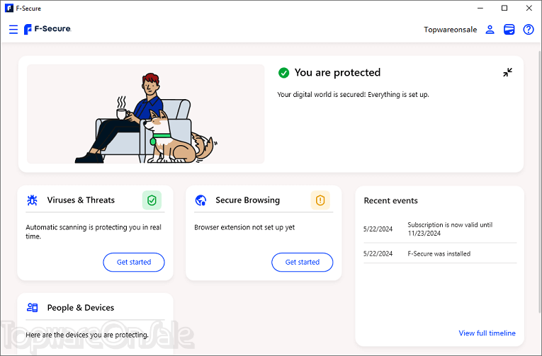 f‑secure internet security screenshot f‑secure internet security screenshot