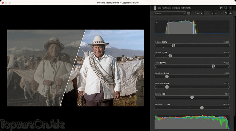 picture instruments log neutralizer screenshot picture instruments log neutralizer screenshot