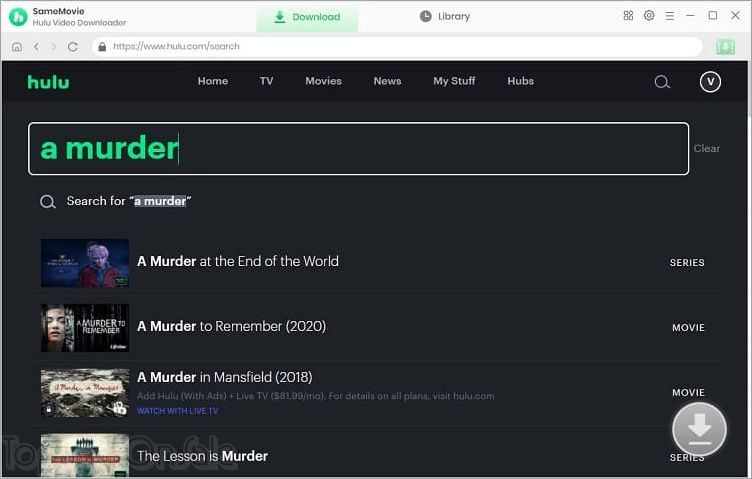 samemovie hulu video downloader