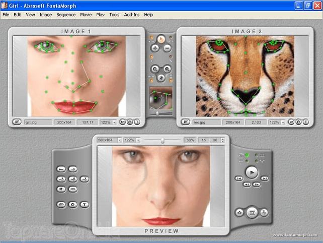 abrosoft fantamorph screenshot