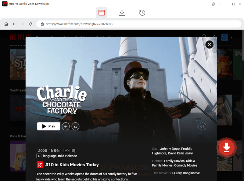AudFree Netflix Video Downloader Key Free