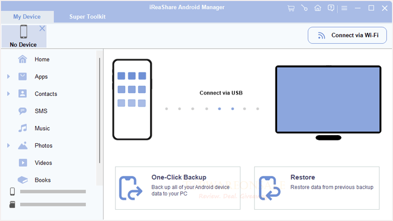 iReaShare Android Manager Giveaway Key Free
