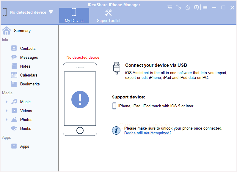 iReaShare iPhone Manage Free Code