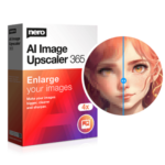 nero ai image upscaler box