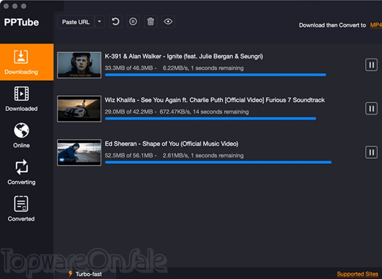 pptube video downloader for mac screenshot