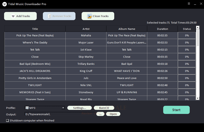 Tidal Music Downloader Key Free