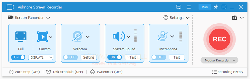 Vidmore Screen Recorder