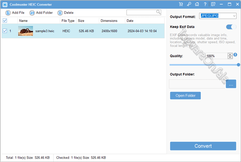 coolmuster heic converter giveaway screenshot free Coolmuster HEIC Converter