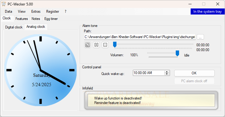 PC-Wecker