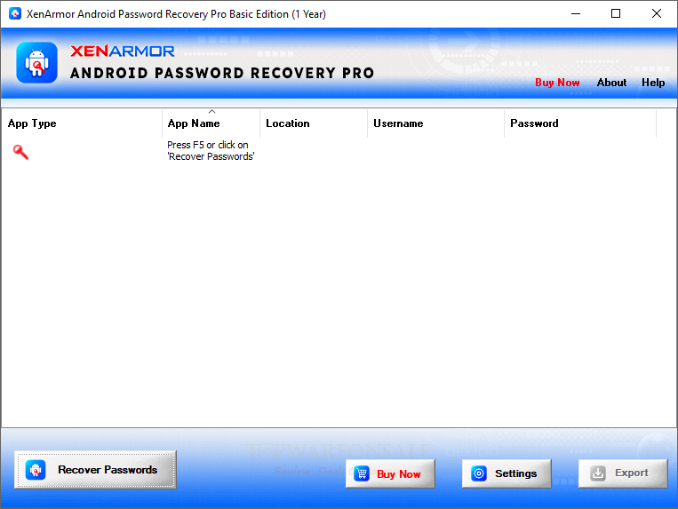 XenArmor Android Password Recovery Pro