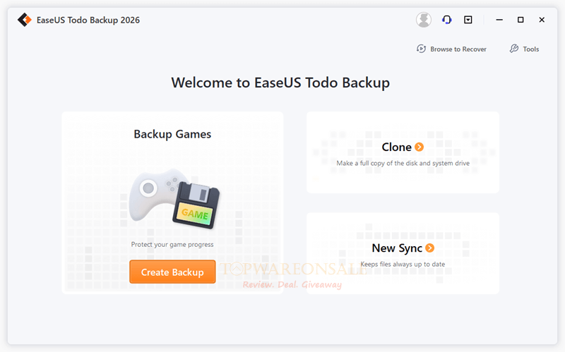EaseUS Todo Backup Home 