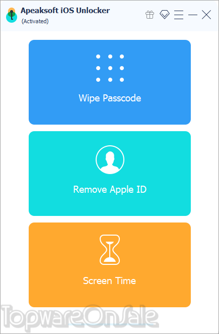 apeaksoft ios unlocker screenshot