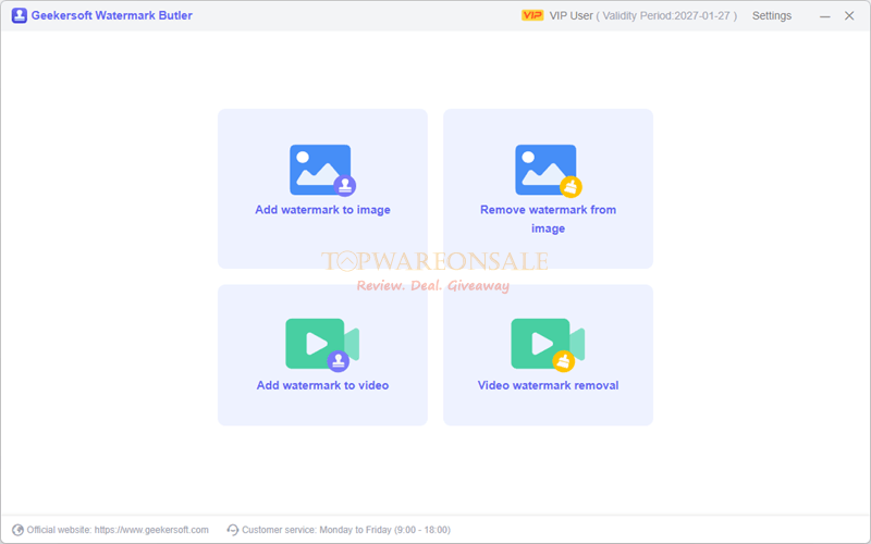 Geekersoft Watermark Remover