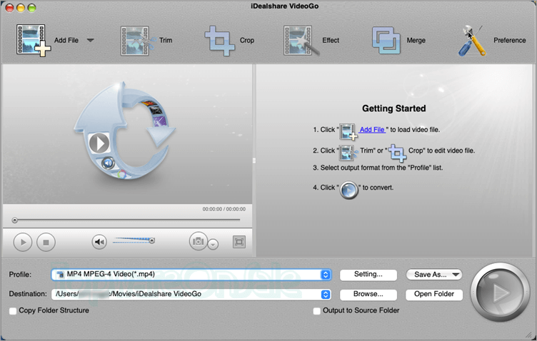 idealshare videogo for mac screenshot