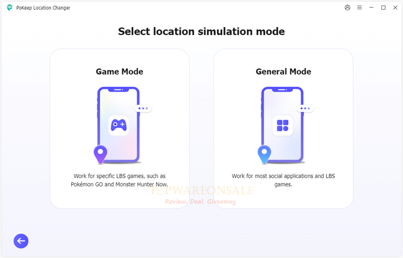 PoKeep Location Changer