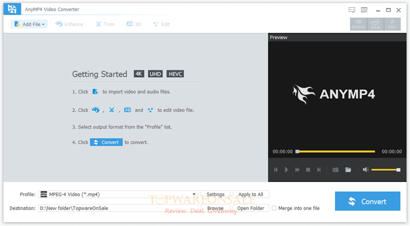 AnyMP4 Video Converter