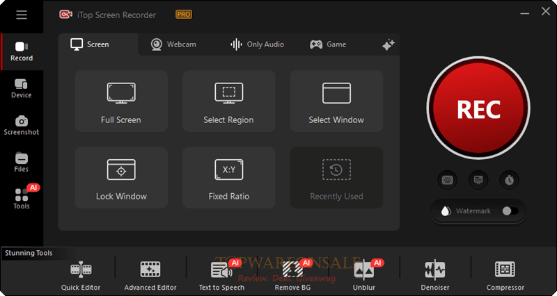 iTop Screen Recorder PRO 