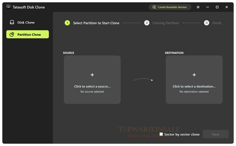 Tatasoft Disk Clone